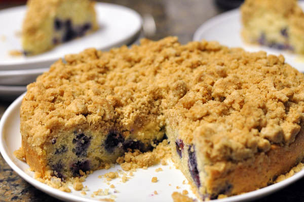 Blueberry Crumb Cake Dumplings Doughnuts